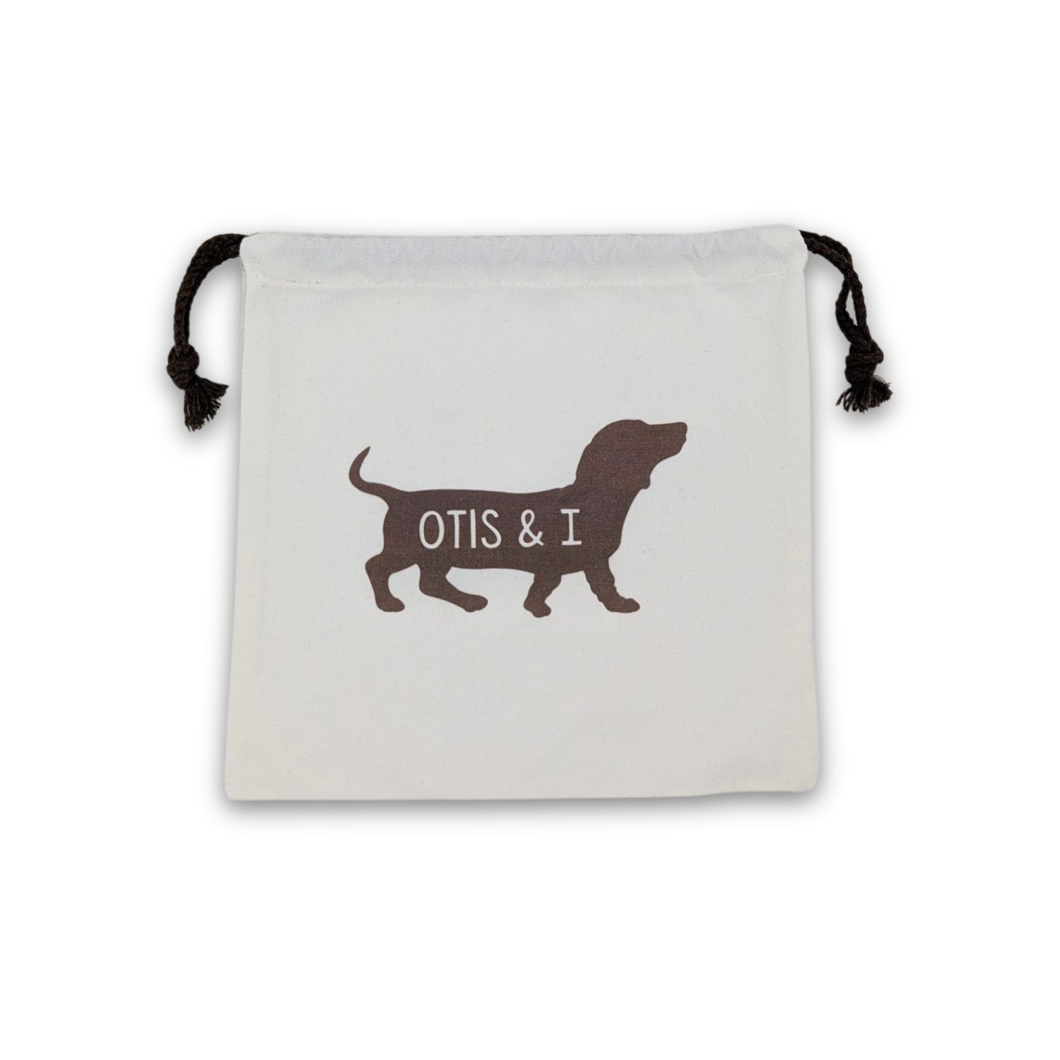 Otis & I Drawstring Bag